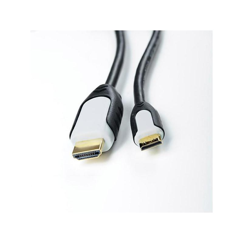 Kabel Impuls-PC HDMI mini-HDMI 1,8m gold/fer/blist Miedź(99,99%)