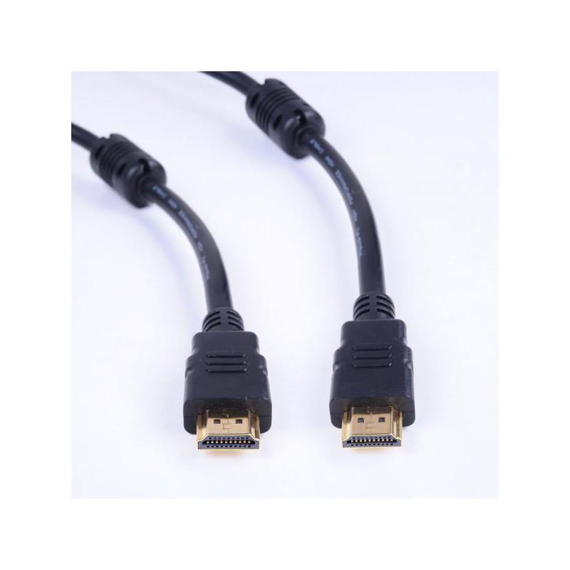 Kabel Impuls-PC HDMI-HDMI 0,5m gold/fer/blist Miedź(99,99%)