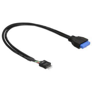 Kabel USB 3.0 Pin Header(F)- USB 2.0 Pin Header(M) 30cm