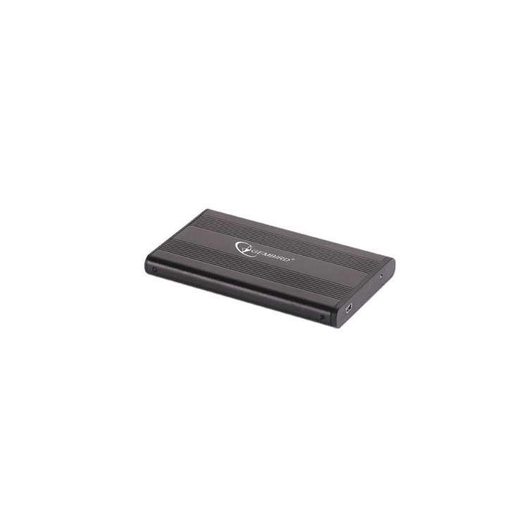 Obudowa HDD 2.5'' SATA Aluminium Black