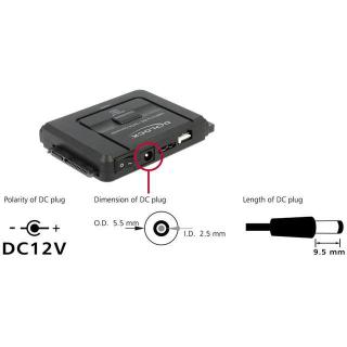 Adapter USB 3.0- SATA/IDE 40/44PIN+Backup