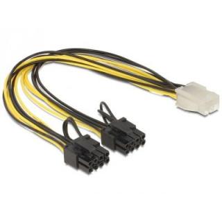 Kabel rozdzielacz zasilania PCI EXPRESS 2x8PIN/1x6PIN