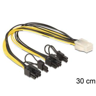 Kabel rozdzielacz zasilania PCI EXPRESS 2x8PIN/1x6PIN