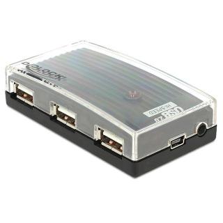 Zewnętrzny Hub USB 4-Porty+Zasilacz