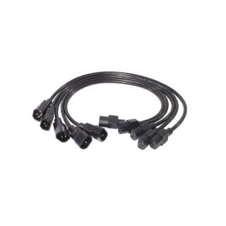 Kabel zasilający 5 sztuk AP9890 C13 - C14, 0.6m