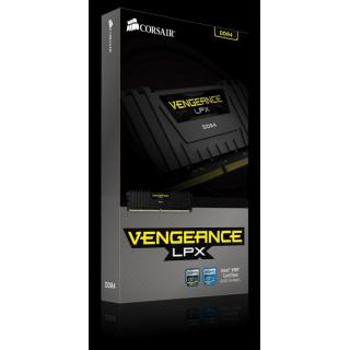 DDR4 Vengeance LPX 8GB/2400 BLACK CL14-16-16-31 1.20V XMP2.0