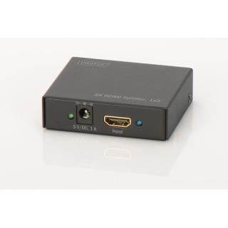 Rozdzielacz/Splitter HDMI 2-portowy, 4K 30Hz UHD 3D, HDCP...