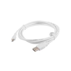 Kabel USB 2.0 Lanberg micro AM-MBM5P 1,8m biały