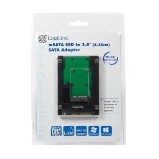 Adapter mSATA SDD do SATA 2.5'