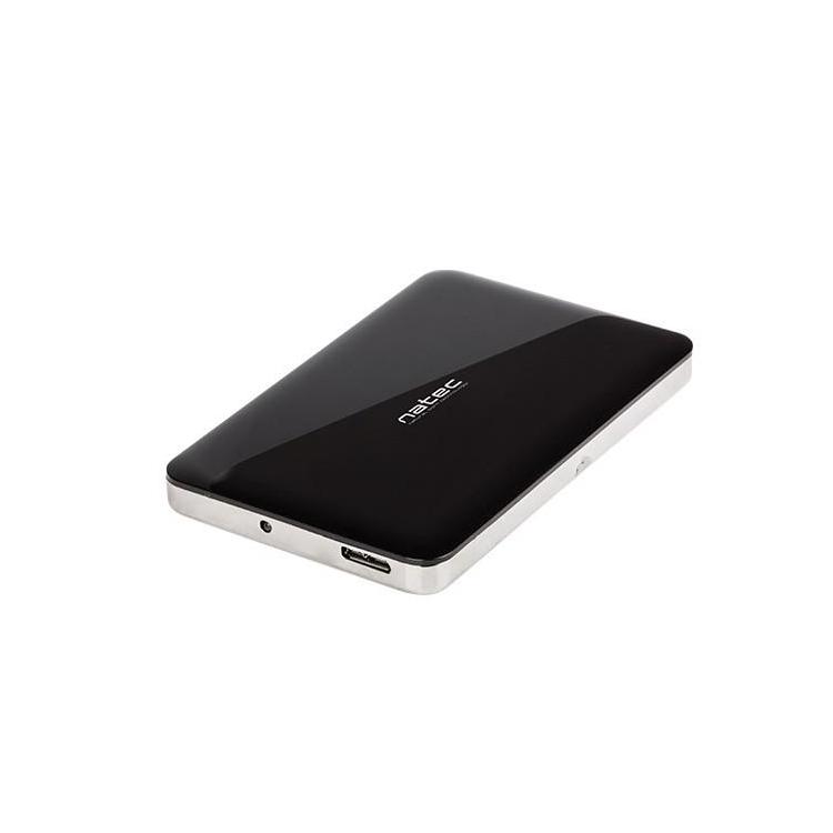 Kieszeń zewnętrzna HDD sata OYSTER 2 2,5'' USB 3.0 Aluminium Czarny