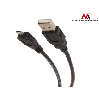 Kabel USB 2.0 wtyk-wtyk micro 3m MCTV-746