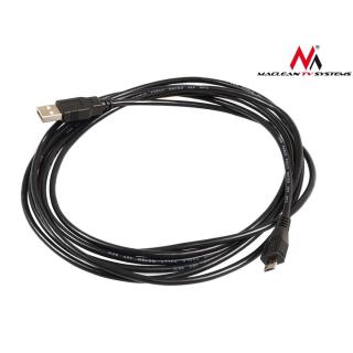 Kabel USB 2.0 wtyk-wtyk micro 3m MCTV-746