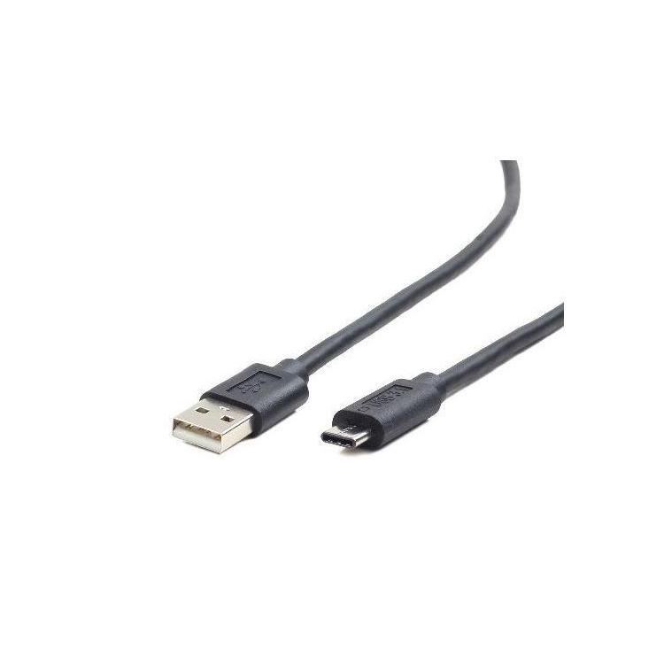 Kabel USB 2.0 typu AC AM-CM 1m czarny