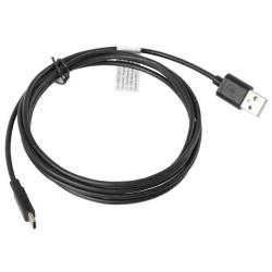 Kabel USB 2.0 Lanberg Type-C(M) - AM 1,8m czarny