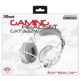 GXT 322W Gaming Headset - white camouflage