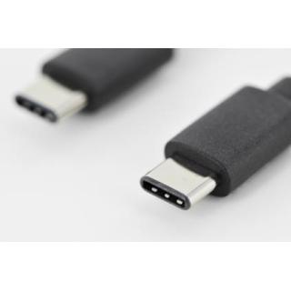 Kabel połączeniowy USB 2.0 HighSpeed Typ USB C/USB C M/M czarny 1,8m