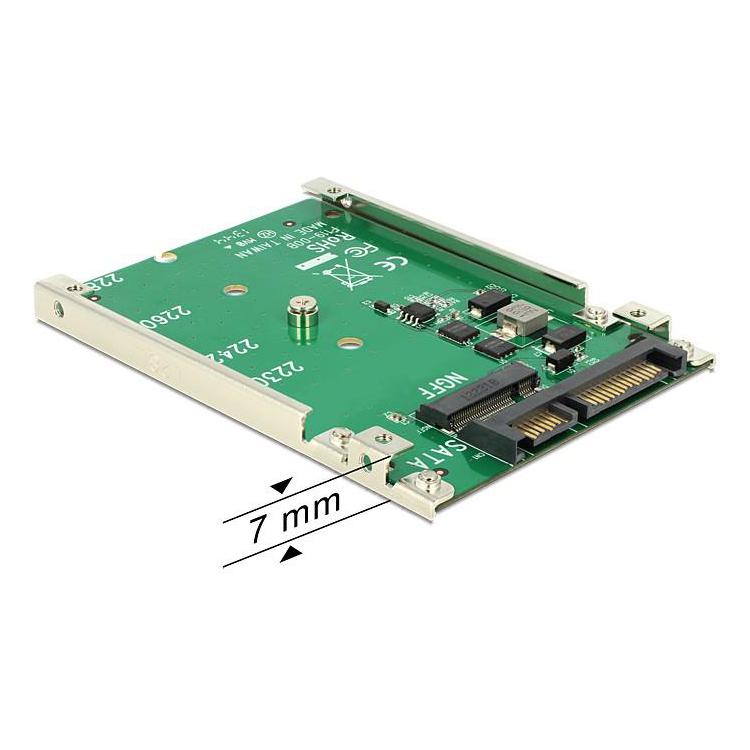 Adapter SATA 22pin- M.2 NGFF