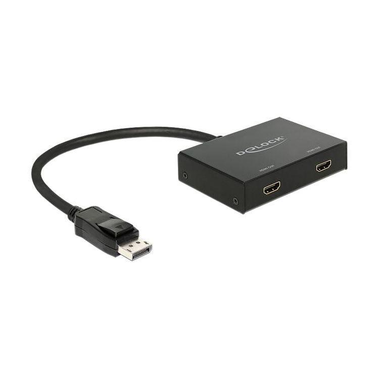 Przełącznik 4K Displayport- 2xHDMI