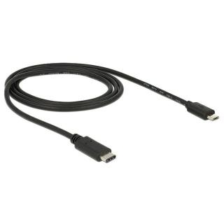 Kabel USB Type-C(M)-USB Micro B(M) 2.0 1m