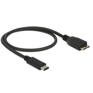 Kabel USB Type-C(M)-USB Micro BM 3.1 50cm