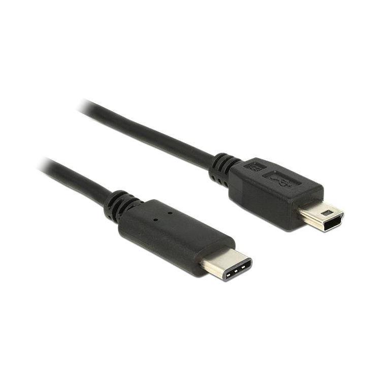 Kabel USB Type-C(M)-MINI BM 2.0 1m