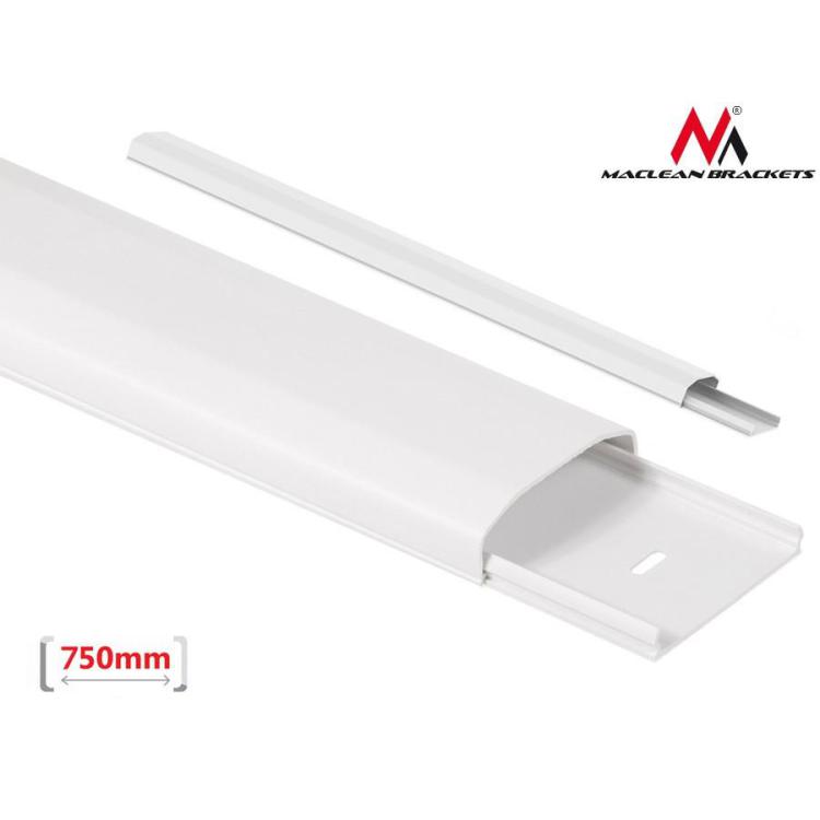 Listwa maskująca do kabli MC-695 W 60 x 20 x 750mm plastik, systemowa