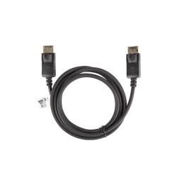 Kabel DisplayPort Lanberg M/M 1,8m 4K v1.2 czarny