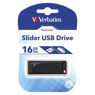 Pendrive Slider 16GB czarny