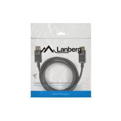 Kabel DisplayPort Lanberg M/M 1,8m 4K v1.2 czarny