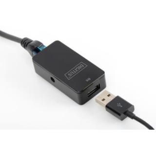 Przedłużacz/Extender USB 2.0 HighSpeed po skrętce...