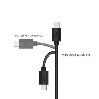 CB-D5 zestaw 5 szt. szybkich kabli Quick Charge micro USB-USB | 2x0.3m i 2x1m i 1x2m | 480 Mbps