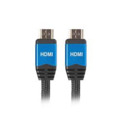 Kabel HDMI Lanberg Premium M/M v2.0 1m czarny