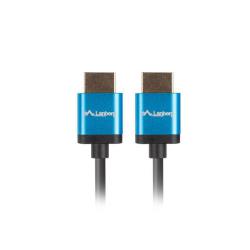 Kabel HDMI Lanberg M/M v2.0 0,5m 4K slim czarny