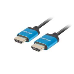 Kabel HDMI Lanberg M/M v2.0 1m 4K slim czarny