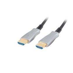 Kabel HDMI Lanberg M/M v2.0 20m czarny optyczny AOC