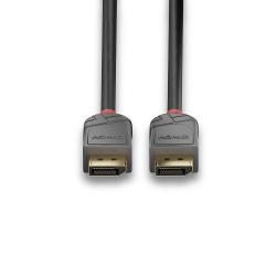 Kabel DisplayPort 1.4, LINDY Anthra Line 8K UHD M/M, czarny, 2m