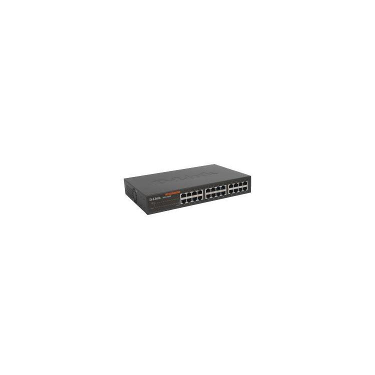 DGS-1024D switch L2 24x1GBE Desktop/Rack 19"