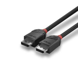 Kabel DisplayPort 1.2, LINDY Black Line 4K UHD M/M, czarny, 1,5m