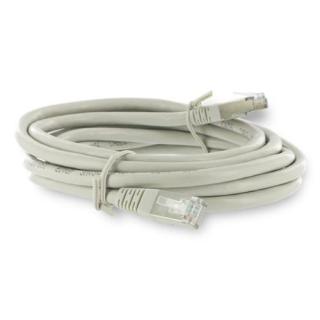 Patchcord RJ45 | osłonka zalewana | kat. 6 | FTP | 3m | szary