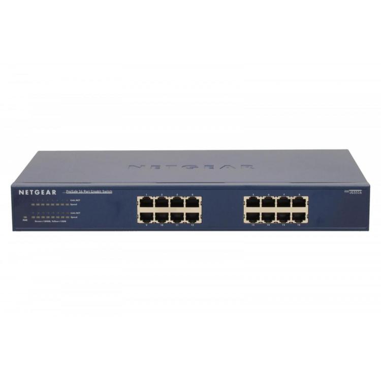 Switch Unmanaged Rack 16xGE - JGS516