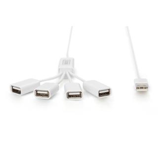 HUB/Koncentrator 4-portowy "Spider" USB 2.0 SuperSpeed,...