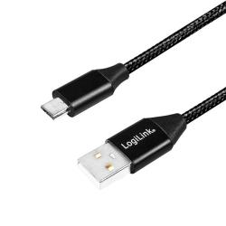 Kabel USB 2.0 LogiLink CU0143 USB A - micro USB B, M/M,...