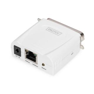 Serwer wydruku Fast Ethernet 1-port 1xLPT, 1xRJ-45