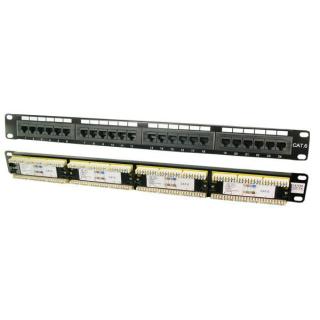 Patch panel CAT6 24-porty