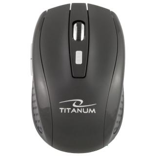 Mysz Titanum SNAPPER TM105K, Bezprzewodowa 2.4GHz, DPI 1000/1600, 6 przycisków, NANO odbiornik