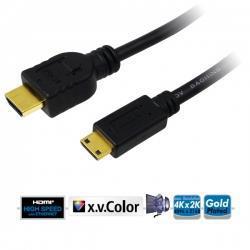 Kabel HDMI LogiLink CH0022 HDMI (A) mini HDMI (C), 1,5m