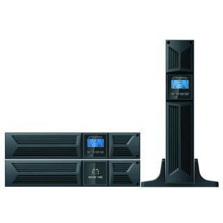 UPS ON-LINE 1000VA 8X IEC OUT, USB/RS-232, LCD, RACK 19''/TOWER, POWER FACTOR 0,9