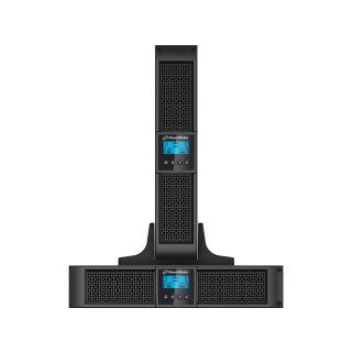 Zasilacz awaryjny on-line 3000VA 8X IEC + 1x IEC/C19OUT, USB/232, LCD, RACK 19/tower