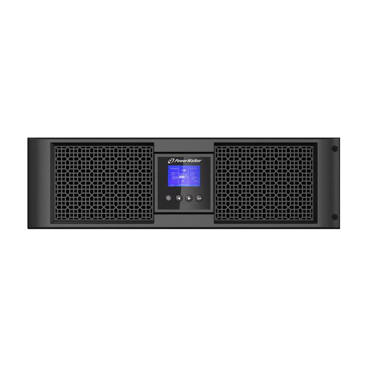 UPS ON-LINE 6000VA 4X IEC + 2X IEC/C19 + TERMINAL OUT,USB/RS-232,LCD,RACK 19''