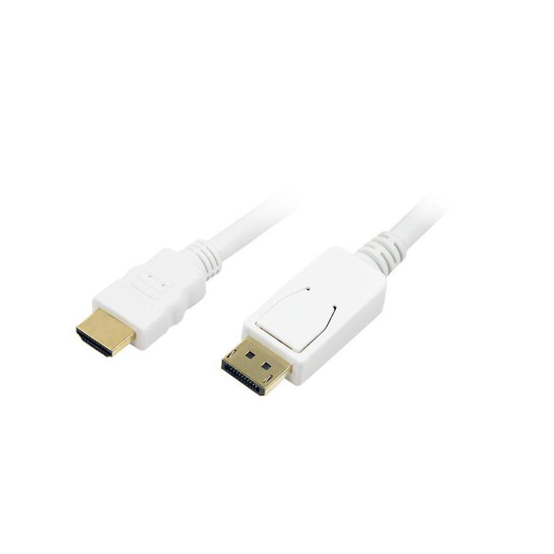 Kabel DisplayPort LogiLink CV0055 DP HDMI 2m